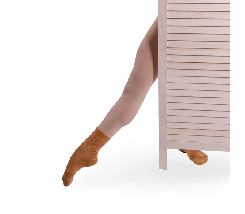 Bloch Blochsox, kürzere Tanzsocken – Hautton Nude Bloch