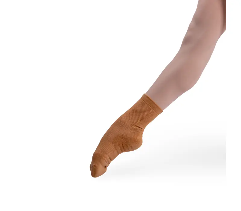 Bloch Blochsox, kürzere Tanzsocken – Hautton Nude Bloch
