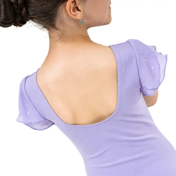 Bloch Scarlett, Mädchen-Trikot mit Volantärmel