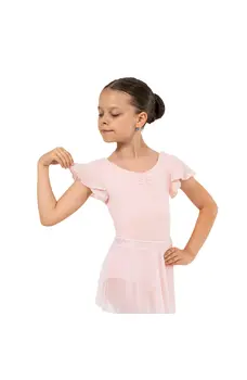 Bloch Scarlett, Mädchen-Trikot mit Volantärmel