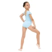 Bloch Scarlett, Mädchen-Trikot mit Rüschenärmeln – Pastellblau Bloch Bloch Scarlett, Mädchen-Trikot mit Rüschenärmeln – Pastellblau Bloch