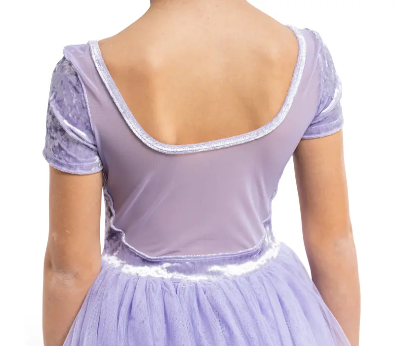 Bloch Delilah, Trikot für Mädchen mit Tutu-Röckchen Bloch Delilah, Kleid für Mädchen mit Tutu-Röckchen - Flieder lila Bloch