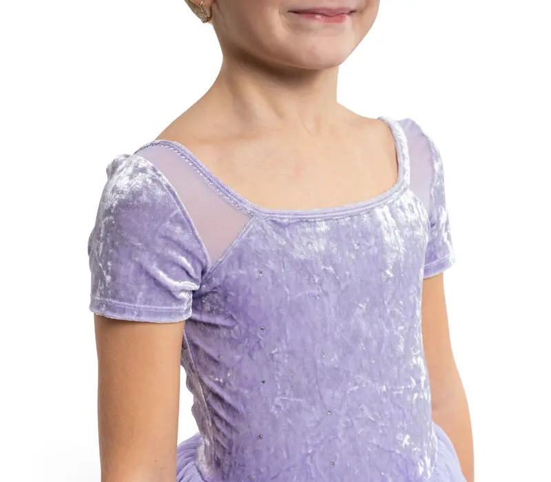 Bloch Delilah, Kleid für Mädchen mit Tutu-Röckchen - Flieder lila Bloch Bloch Delilah, Kleid für Mädchen mit Tutu-Röckchen - Flieder lila Bloch