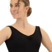Bloch Dianna, Damen-Trikot mit breiten Trägern - Schwarz
