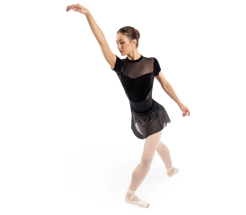 Bloch Avery Mesh-Pull-on-Rock, Damenrock Bloch Avery Mesh-Pull-on-Rock, Damenrock - Schwarz