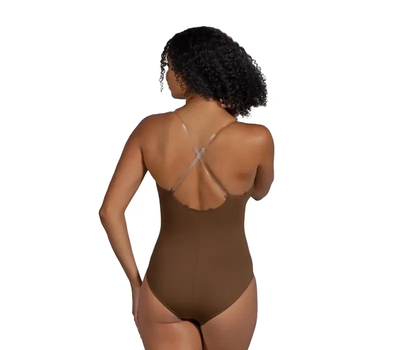 Bloch Estrella, Damen-Unterhemd - Kakaoblock