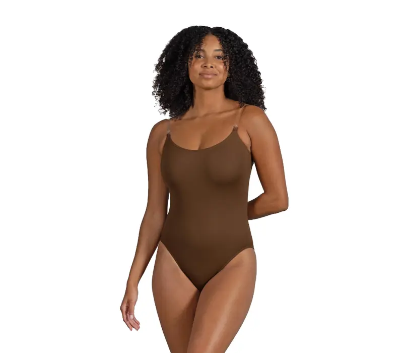 Bloch Estrella, Damen-Unterhemd - Kakaoblock