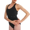 Bloch Fleur Floral Tank-Trikot, Damen-Trikot mit breiten Trägern – Schwarz Bloch Fleur Floral Tank-Trikot, Damen-Trikot mit breiten Trägern – Schwarz