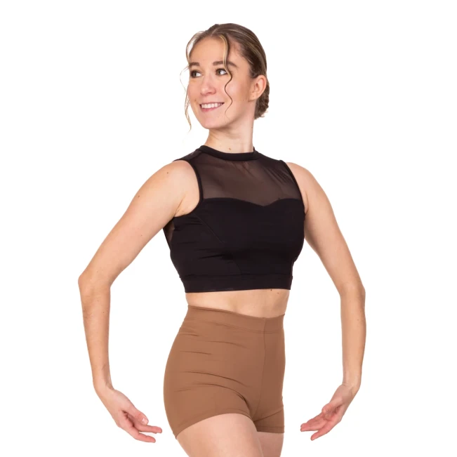 Bloch Emiko, Damen-Top - Mandel Bloch