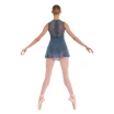 Bloch Hana Floral Mesh-Rock, Damenrock mit elastischem Bund - Bloch Grau Bloch Hana Floral Mesh-Rock, Damenrock mit elastischem Bund - Bloch Grau