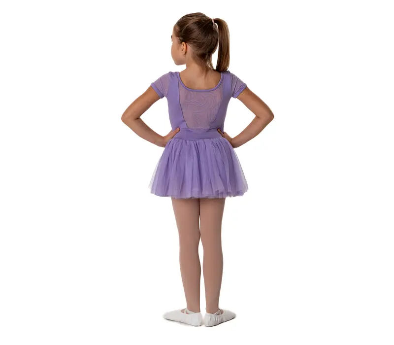 Bloch Holly, Kindertrikot mit Tutu-Röckchen - Flieder lilac Bloch Bloch Holly, Kindertrikot mit Tutu-Röckchen - Flieder lilac Bloch