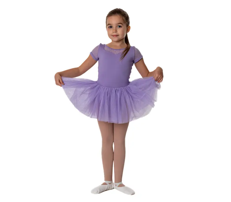 Bloch Holly, Kindertrikot mit Tutu-Röckchen Bloch Holly, Kindertrikot mit Tutu-Röckchen - Flieder lilac Bloch
