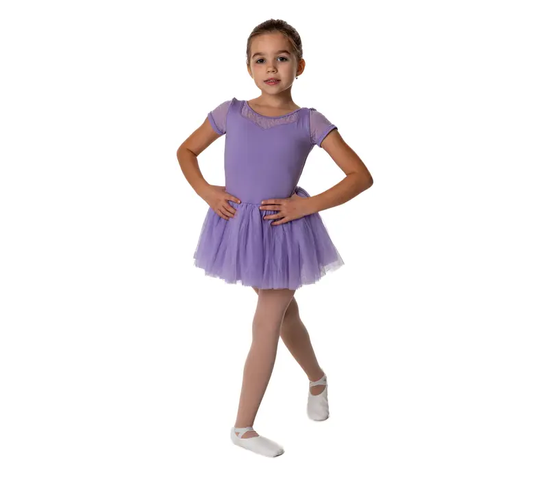 Bloch Holly, Kindertrikot mit Tutu-Röckchen Bloch Holly, Kindertrikot mit Tutu-Röckchen - Flieder lilac Bloch