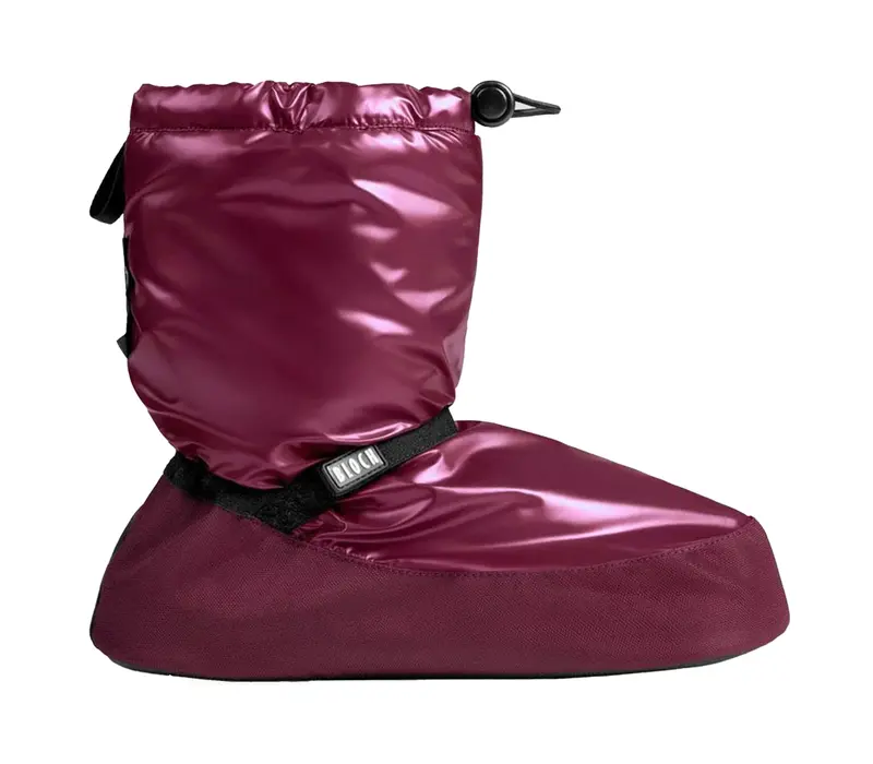 Bloch metallic Bootie, Damen-Wärmeschuhe – Bordeaux – Burgundy metallic Bloch