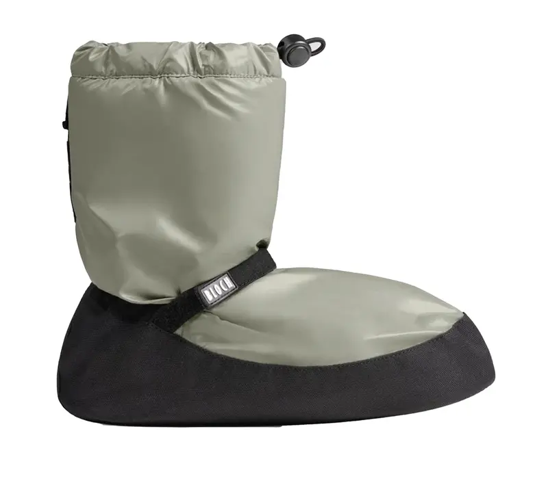 Bloch Metallic Bootie, Damen-Wärmeschuh - Grün - Olive metallic Bloch