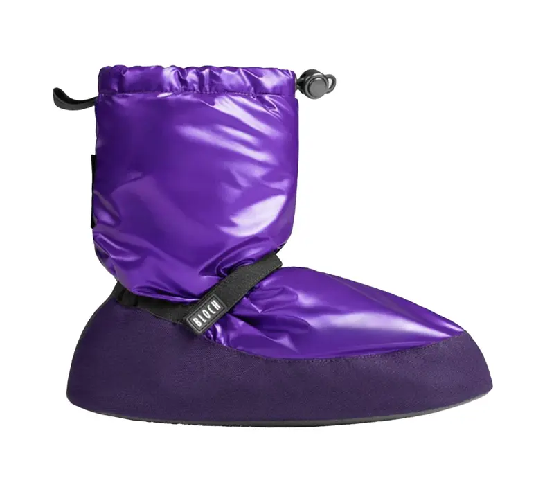 Bloch Metallic Bootie, Damen-Wärmeschuh - Violett - Vibrant purple metallic Bloch