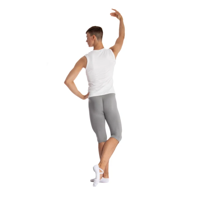 Bloch Herren-Leggings bis zum Knie – Grau – grey Bloch Herren-Leggings bis zum Knie – Grau – grey