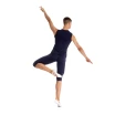 Bloch Herren-Leggings bis zum Knie - Blau - Navy Bloch Herren-Leggings bis zum Knie - Blau - Navy