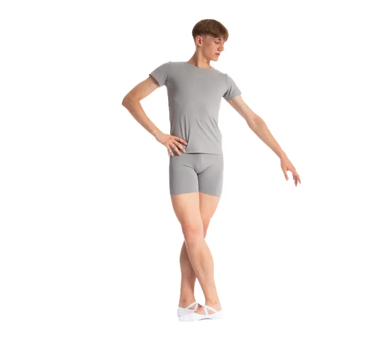 Bloch Herren-Shorts in Oberschenkellänge - Grau - grey