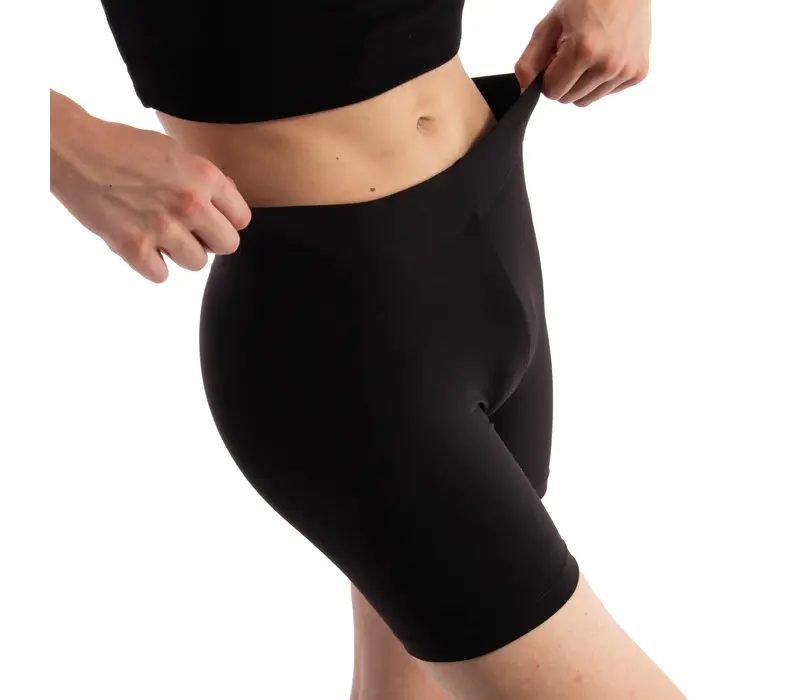 Bloch Herren-Shorts in Oberschenkellänge – Schwarz