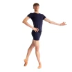 Bloch Herren-T-Shirt mit kurzen Ärmeln - Blau - Navy Bloch Herren-T-Shirt mit kurzen Ärmeln - Blau - Navy
