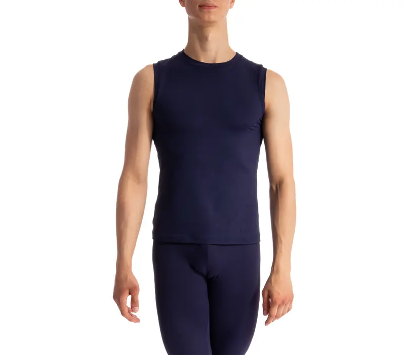 Bloch, Herren-Ärmelloses T-Shirt - Blau - Navy