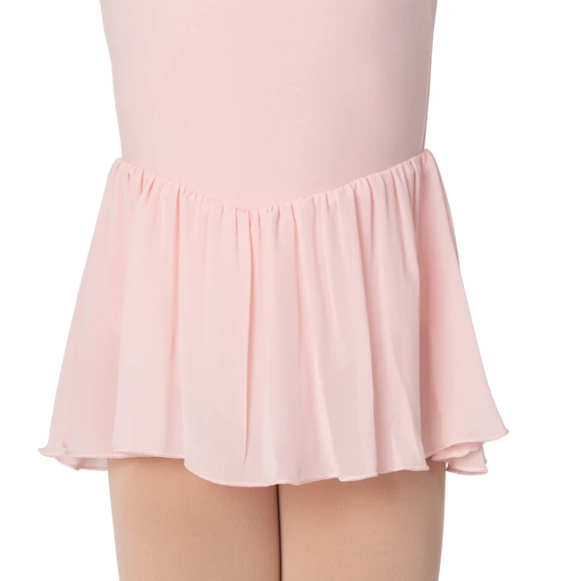 Bloch Petal, Mädchen-Trikot mit langen Ärmeln und Röckchen