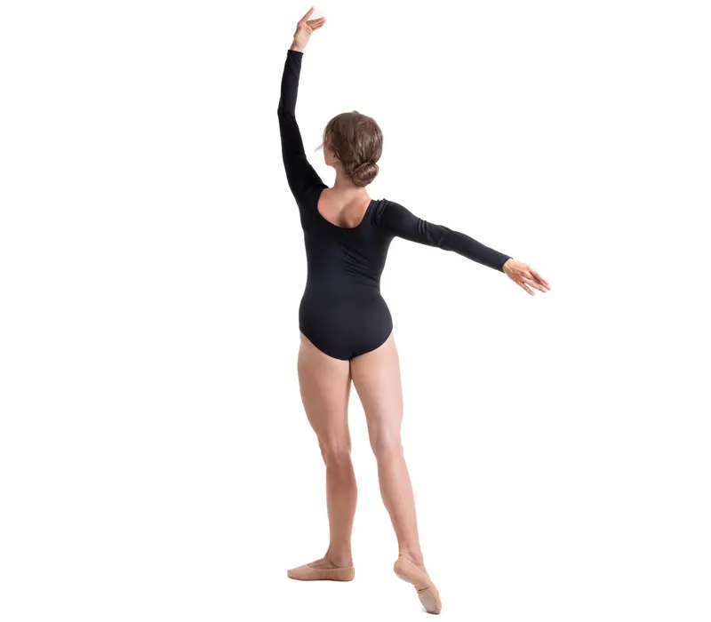 Bloch Premier, Damen-Trikot mit langen Ärmeln - Schwarz