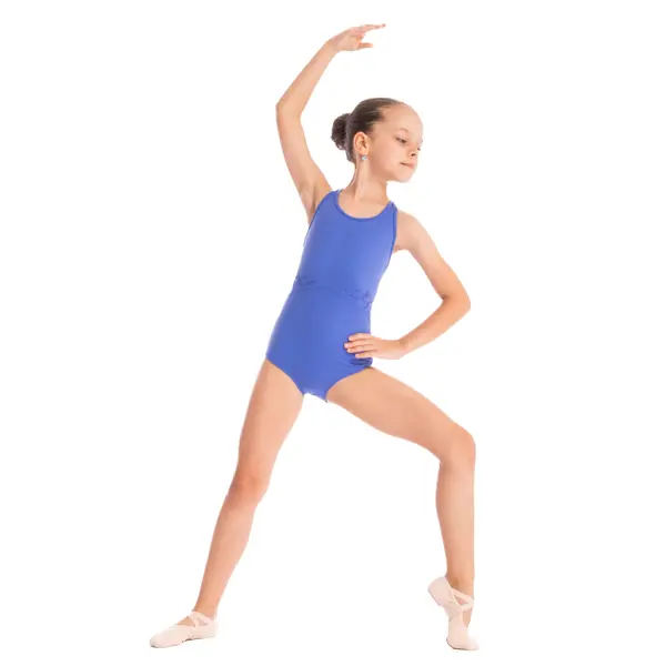 Bloch Primrose Cross Back, Mädchen-Turnanzug mit Kreuzung am Rücken