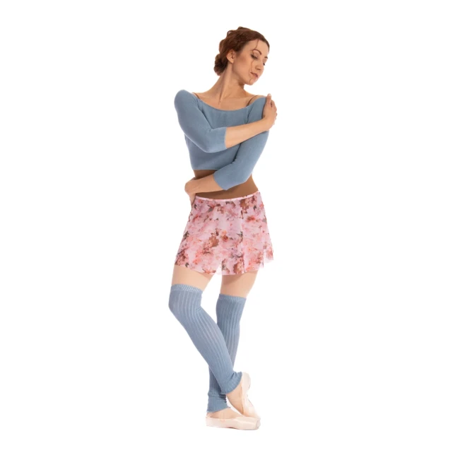 Bloch Printed Pull on Rock, geblümter Damenrock