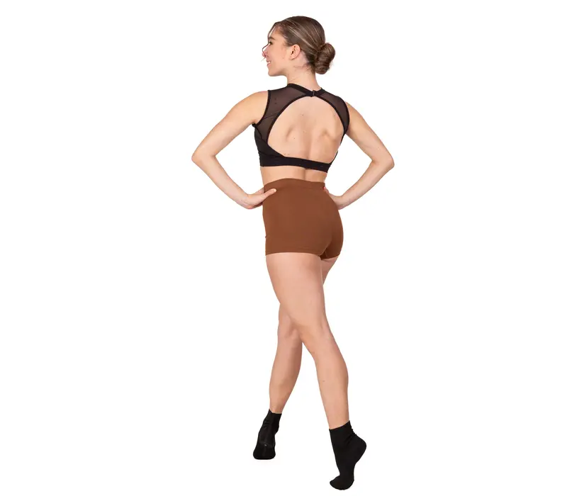 Bloch Vela, kurze Shorts für Damen Bloch Vela, kurze Shorts für Damen – Kakao Bloch