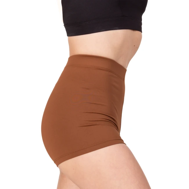Bloch Vela, kurze Shorts für Damen – Kakao Bloch