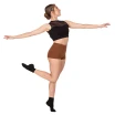 Bloch Vela, kurze Shorts für Damen – Kakao Bloch