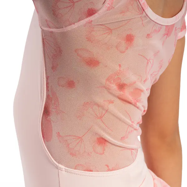 Bloch Remi Floral, Mädchen-Trikot 