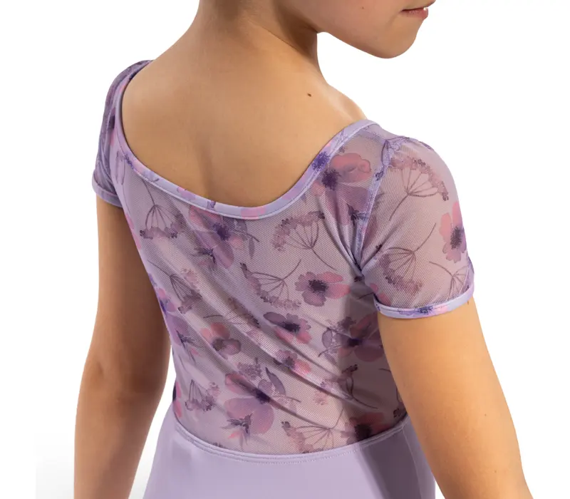 Bloch Remi Floral, Mädchen-Trikot - Flieder Lilac Bloch Bloch Remi Floral, Mädchen-Trikot - Flieder Lilac Bloch