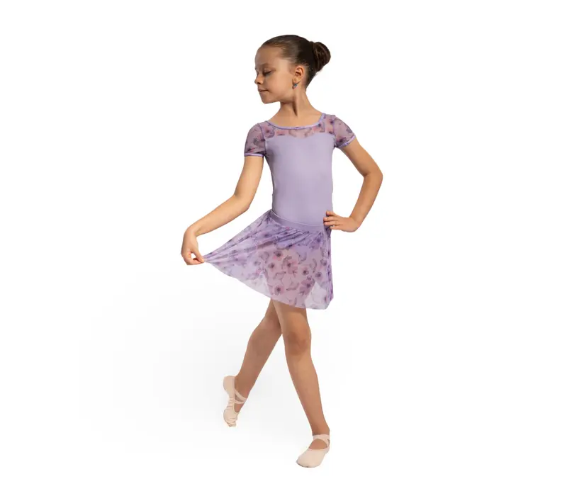 Bloch Remi Floral, Mädchen-Trikot Bloch Remi Floral, Mädchen-Trikot - Flieder Lilac Bloch