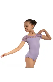 Bloch Remi Floral, Mädchen-Trikot 
