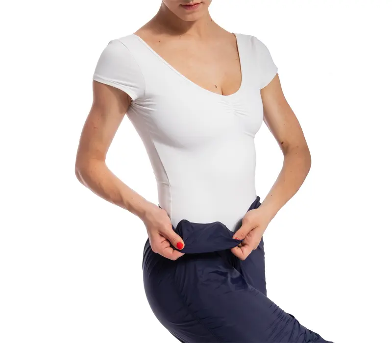 Bloch, Damen lange Raschelhose zum Aufwärmen - Blau - Navy