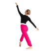 Bloch, Damen lange Aufwärm-„Raschel“-Hose – Hellrosa Bloch Bloch, Damen lange Aufwärm-„Raschel“-Hose – Hellrosa Bloch