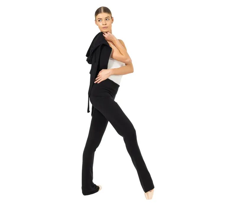 Bloch Flare Pant Rollover, Damen-Strickhose Bloch Flare Pant Rollover, Damen-Strickhose – Schwarz