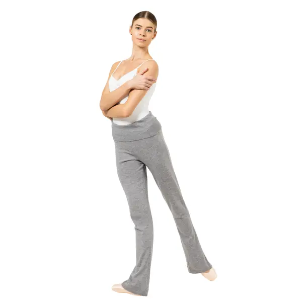 Bloch Flare Pant Rollover, Damen-Strickhose