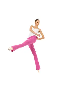 Bloch Flare Pant Rollover, Damen-Strickhose