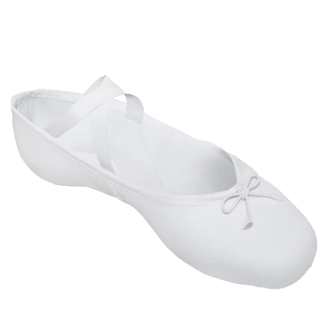 Bloch Perfectus stretch, Ballettschuhe für Herren Bloch Perfectus Stretch, Herren-Ballettschläppchen - Weiß