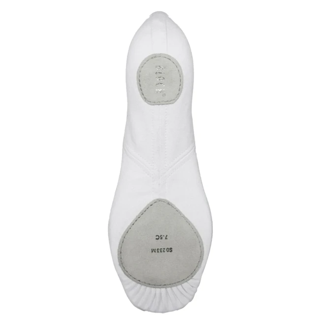 Bloch Perfectus Stretch, Herren-Ballettschläppchen - Weiß Bloch Perfectus Stretch, Herren-Ballettschläppchen - Weiß