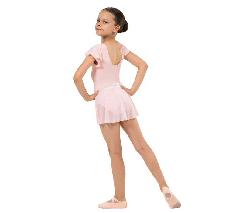 Bloch Mesh Pull-on Rock Sadie, Mädchenrock – Candy Pink Bloch