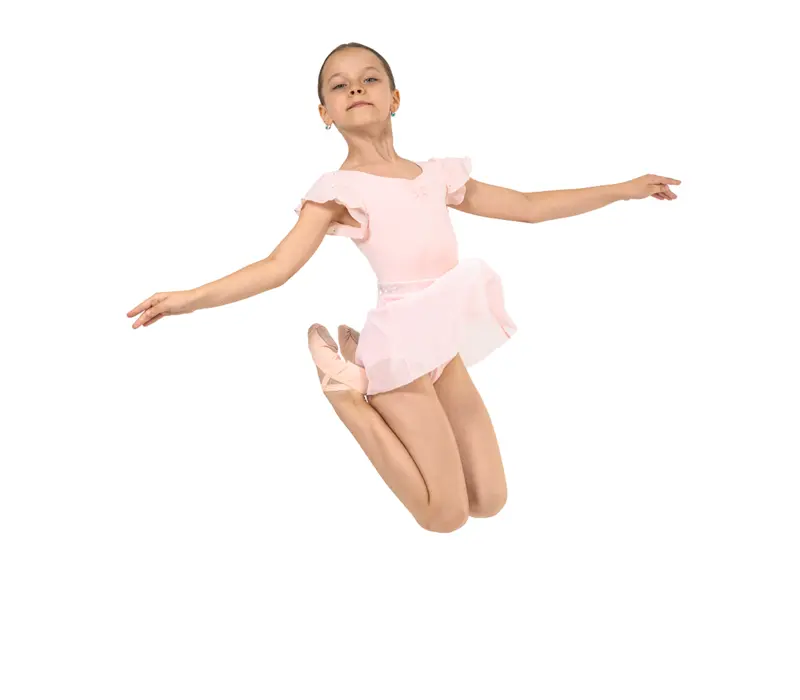 Bloch Mesh Pull-on Rock Sadie, Mädchenrock – Candy Pink Bloch