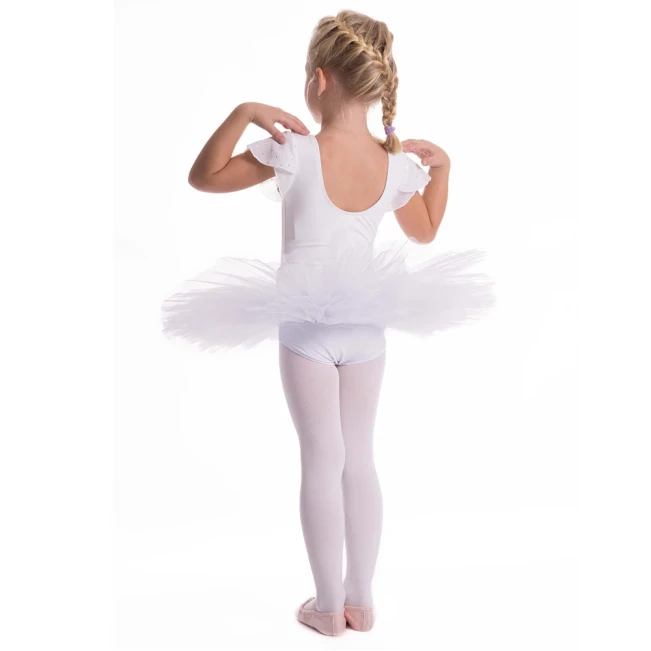 Bloch Scarlett, Mädchen-Trikot mit Volantärmel Bloch Scarlett, Mädchen-Trikot mit Volantärmel