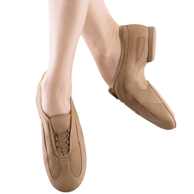 Bloch Slipstream Slip On, Jazzschuhe - Hautfarben - Tan