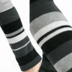 Bloch Striped Leg Warmers, gestreifte Stulpen für Erwachsene - Schwarz Bloch Striped Leg Warmers, gestreifte Stulpen für Erwachsene - Schwarz