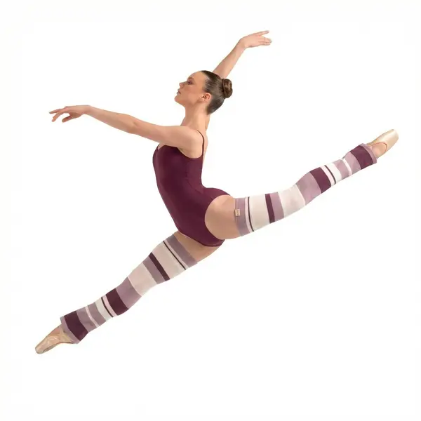 Bloch Striped Leg Warmers, gestreifte Stulpen für Erwachsene Bloch Striped Leg Warmers, gestreifte Stulpen für Erwachsene